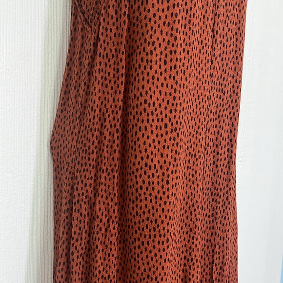 ELK The Label - Jorum Cheetah Tie At Shoulder Flowy Sleeveless Jumpsuit Size 2 - Picture 4 of 13